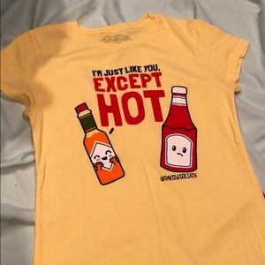 Hot Sauce & Ketchup Tee